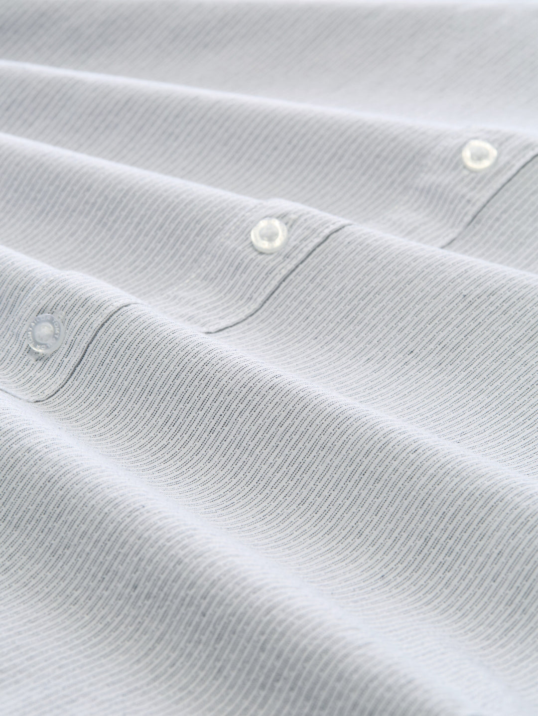 light structure shirt, white navy small stripe 40195 Bild 2