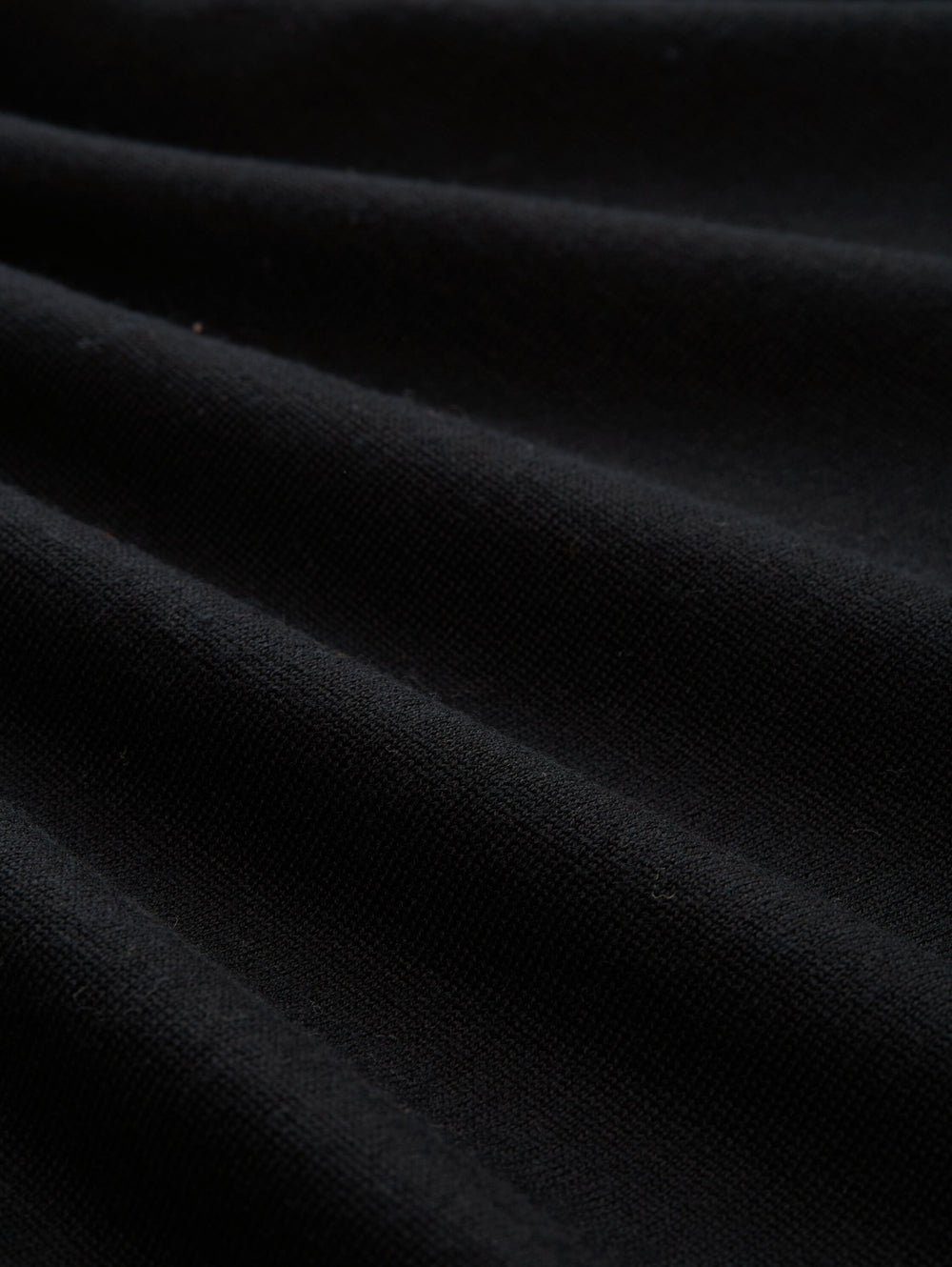 merino wool knit polo, Black 29999 Bild 2