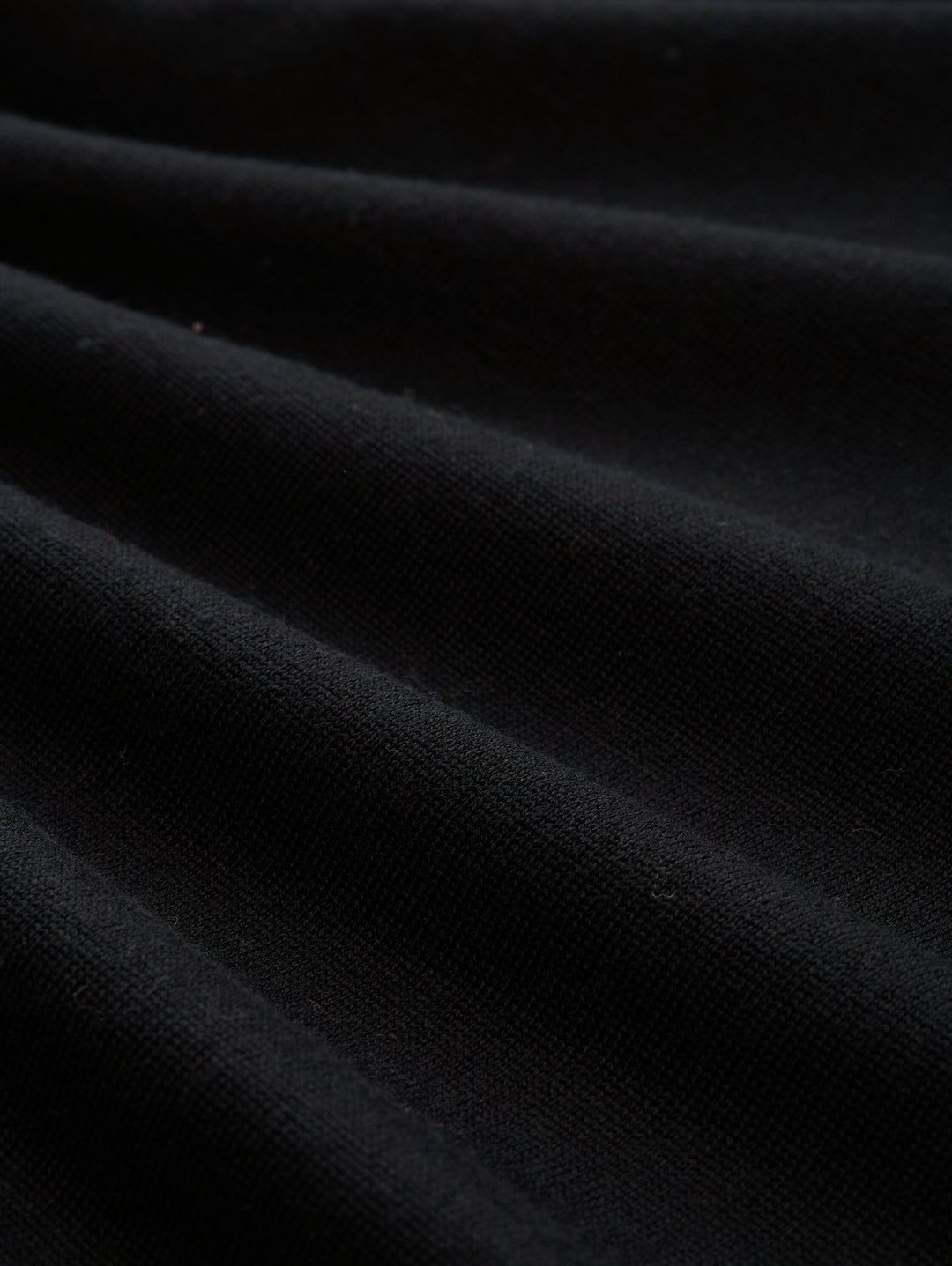 merino wool knit polo, Black 29999 Bild 2