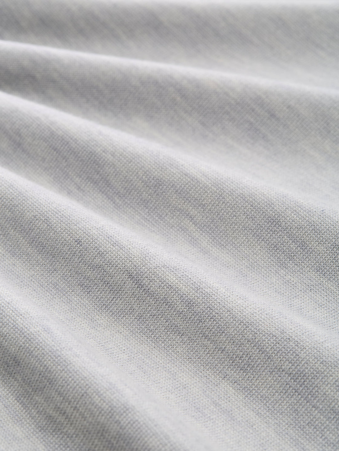 merino wool knit polo, ordinary grey melange 30193 Bild 2