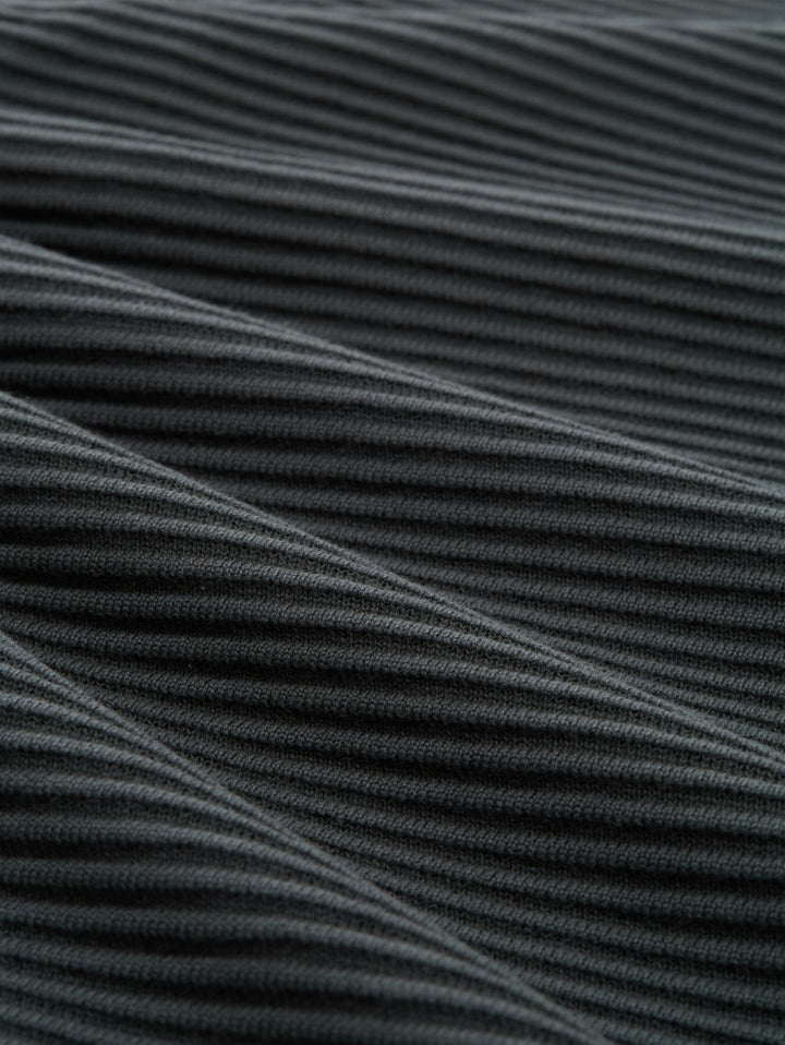 minimal structured troyer knit, Darkest Olive 14406 Bild 2