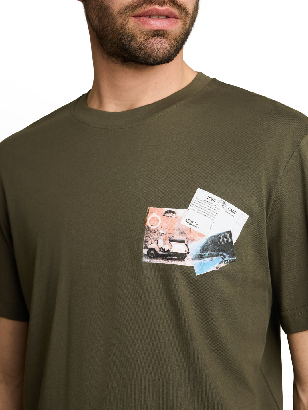 photo print t-shirt, deep leaf green 26543 Bild 6