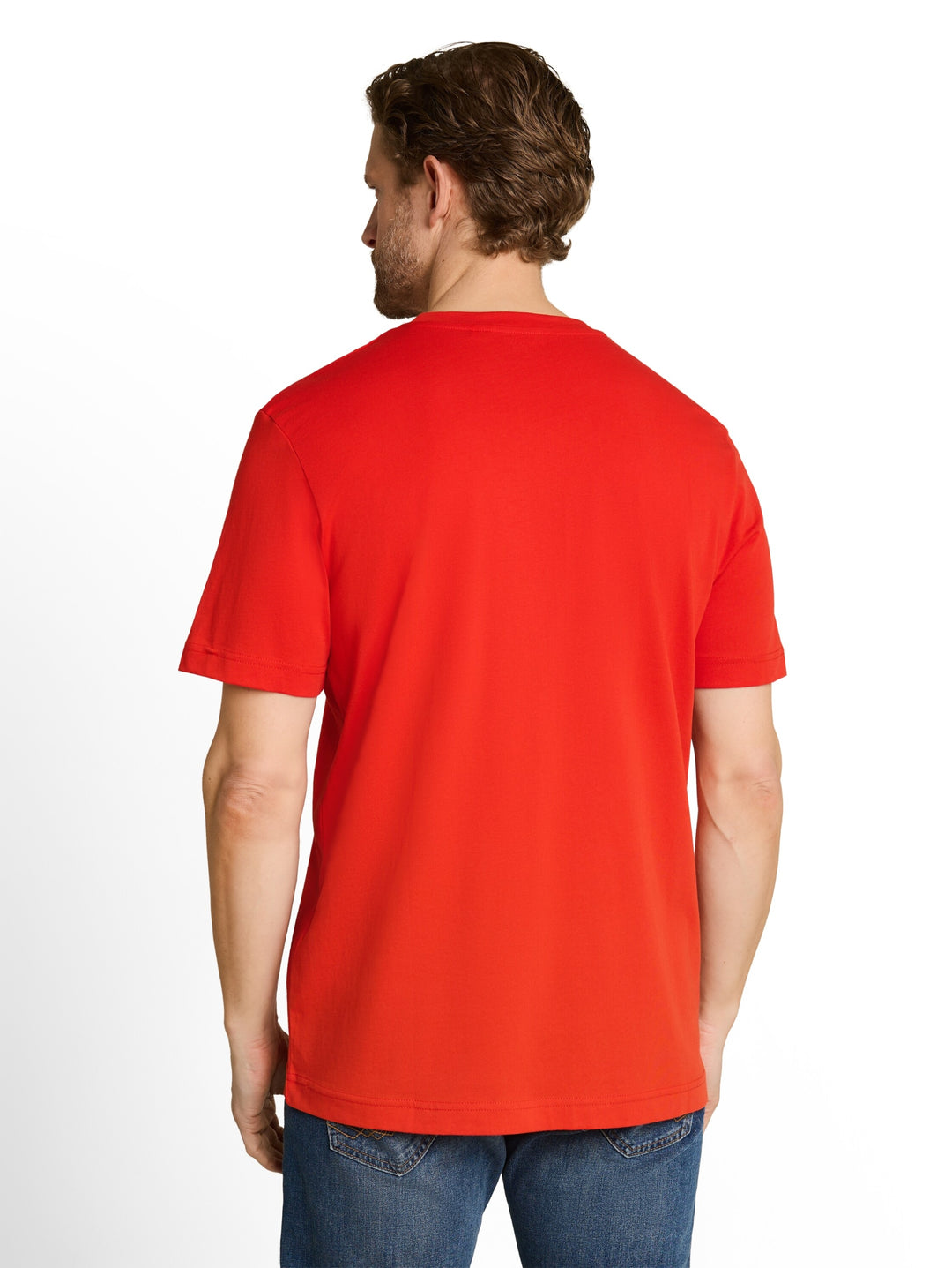 photo print t-shirt, orange red 18787 Bild 4