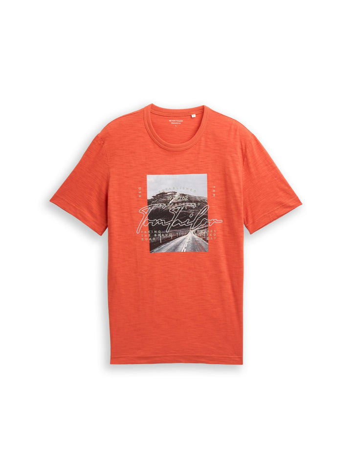 photoprint  t-shirt, Chili Orange 11214 Bild 1