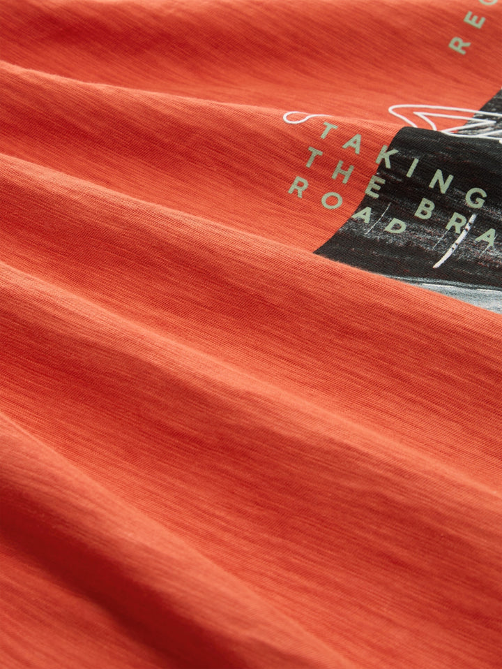 photoprint  t-shirt, Chili Orange 11214 Bild 2