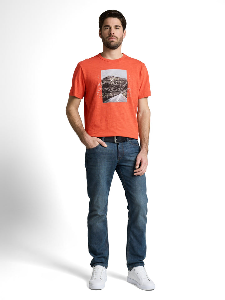 photoprint  t-shirt, Chili Orange 11214 Bild 3