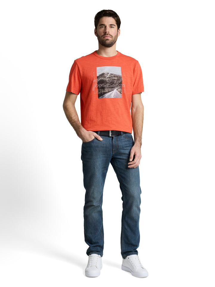 photoprint  t-shirt, Chili Orange 11214 Bild 3