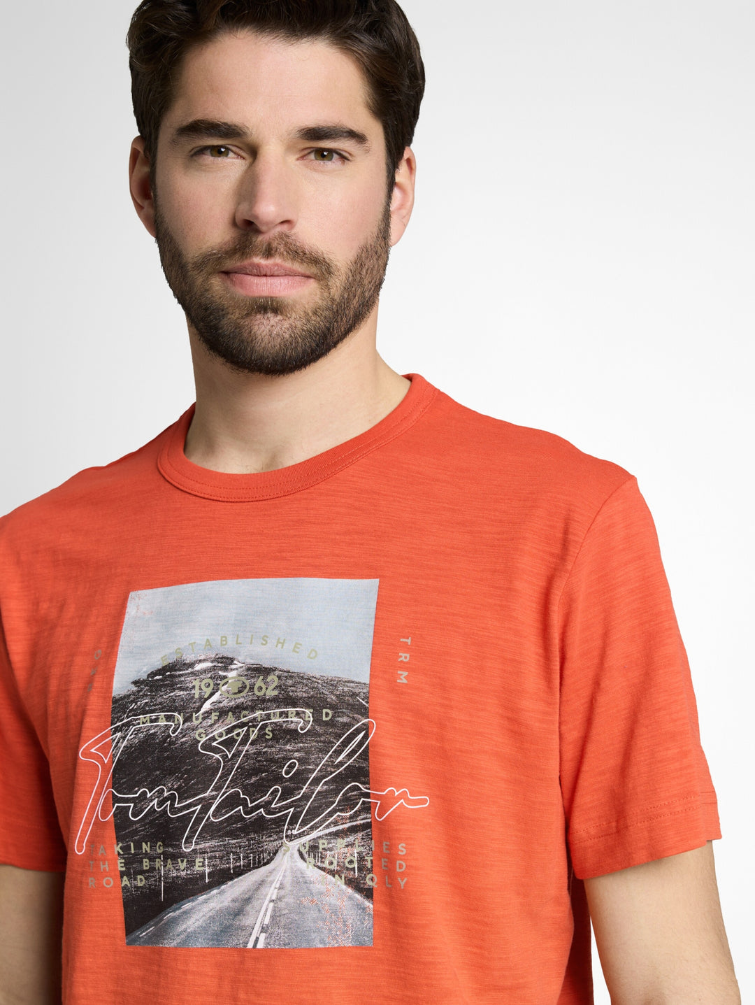 photoprint  t-shirt, Chili Orange 11214 Bild 6
