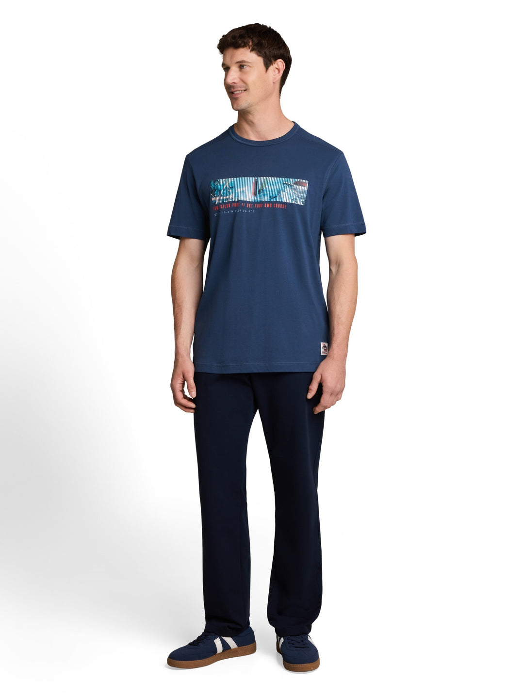 photoprint t-shirt, Dark Duck Blue 10318 Bild 3