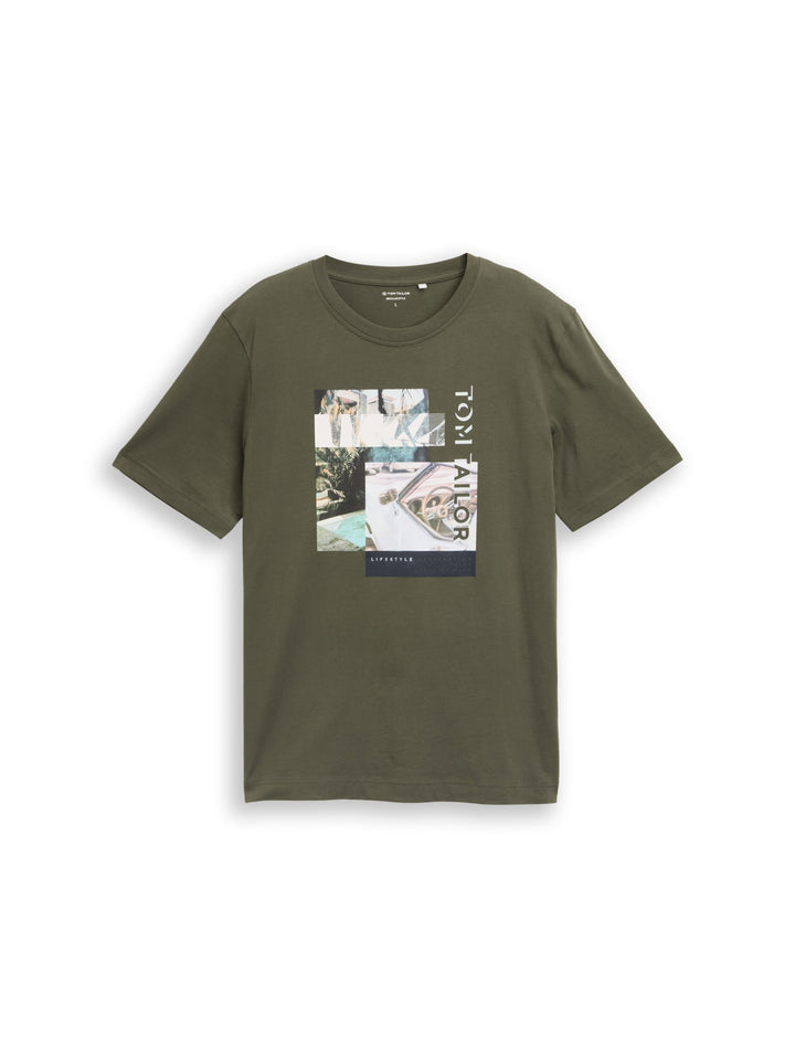 photoprint t-shirt, deep leaf green 26543 Bild 1