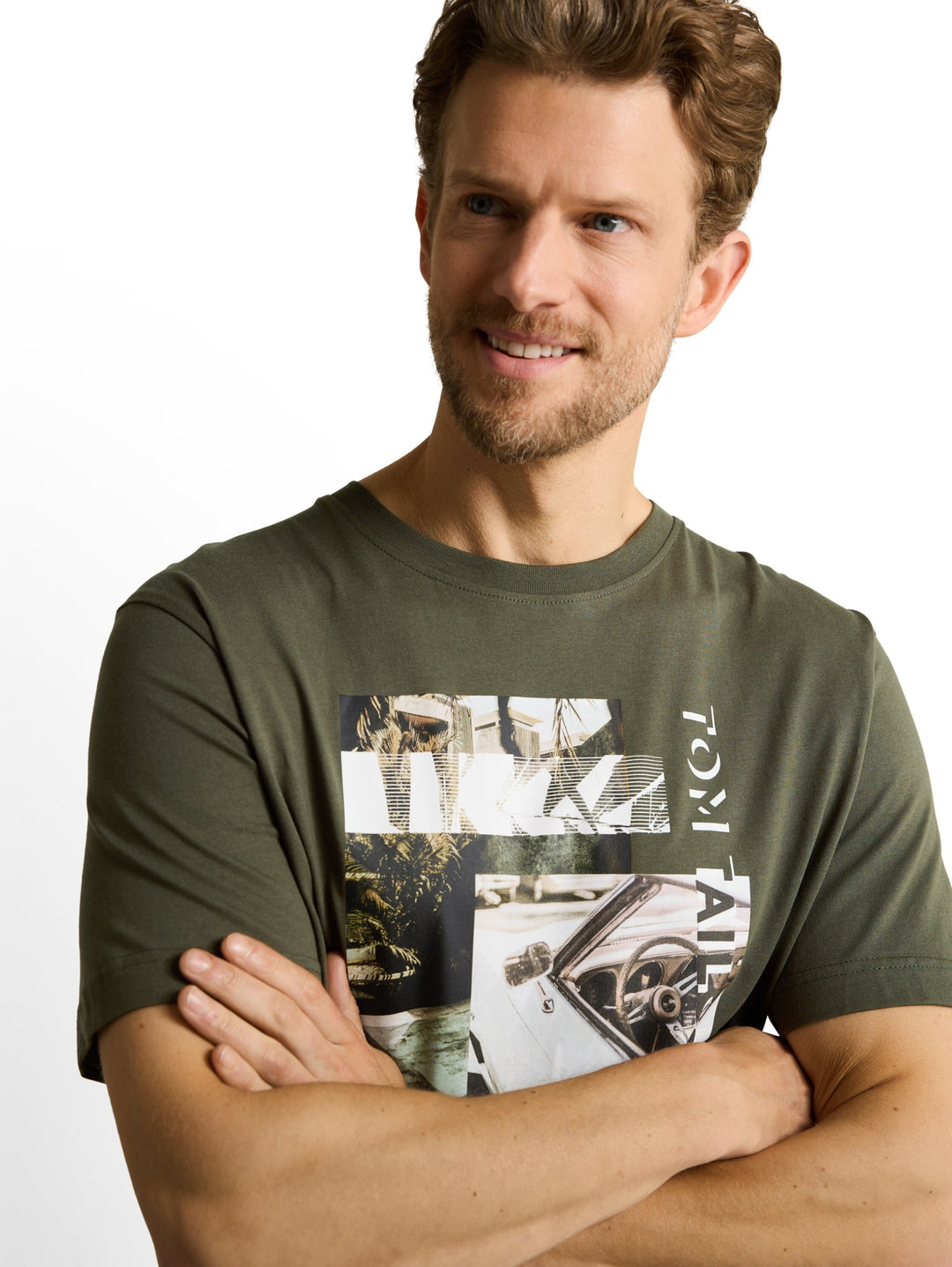 photoprint t-shirt, deep leaf green 26543 Bild 6