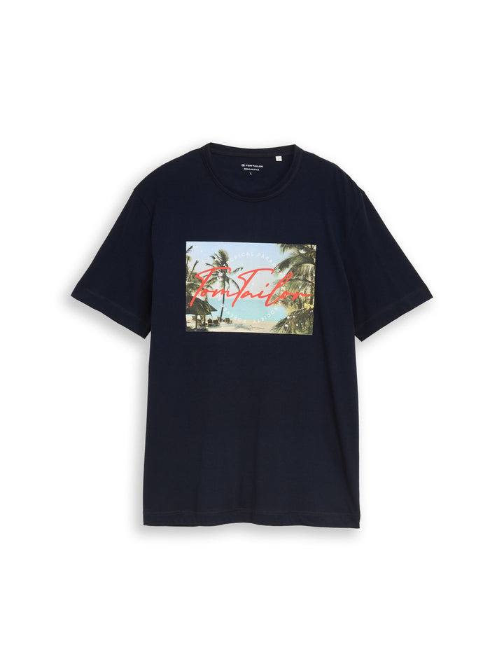 photoprint t-shirt, sky captain blue 10668 Bild 1