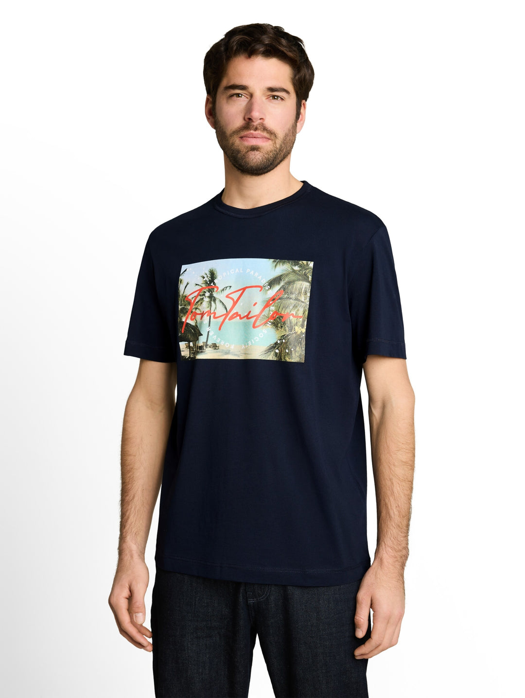 photoprint t-shirt, sky captain blue 10668 Bild 5