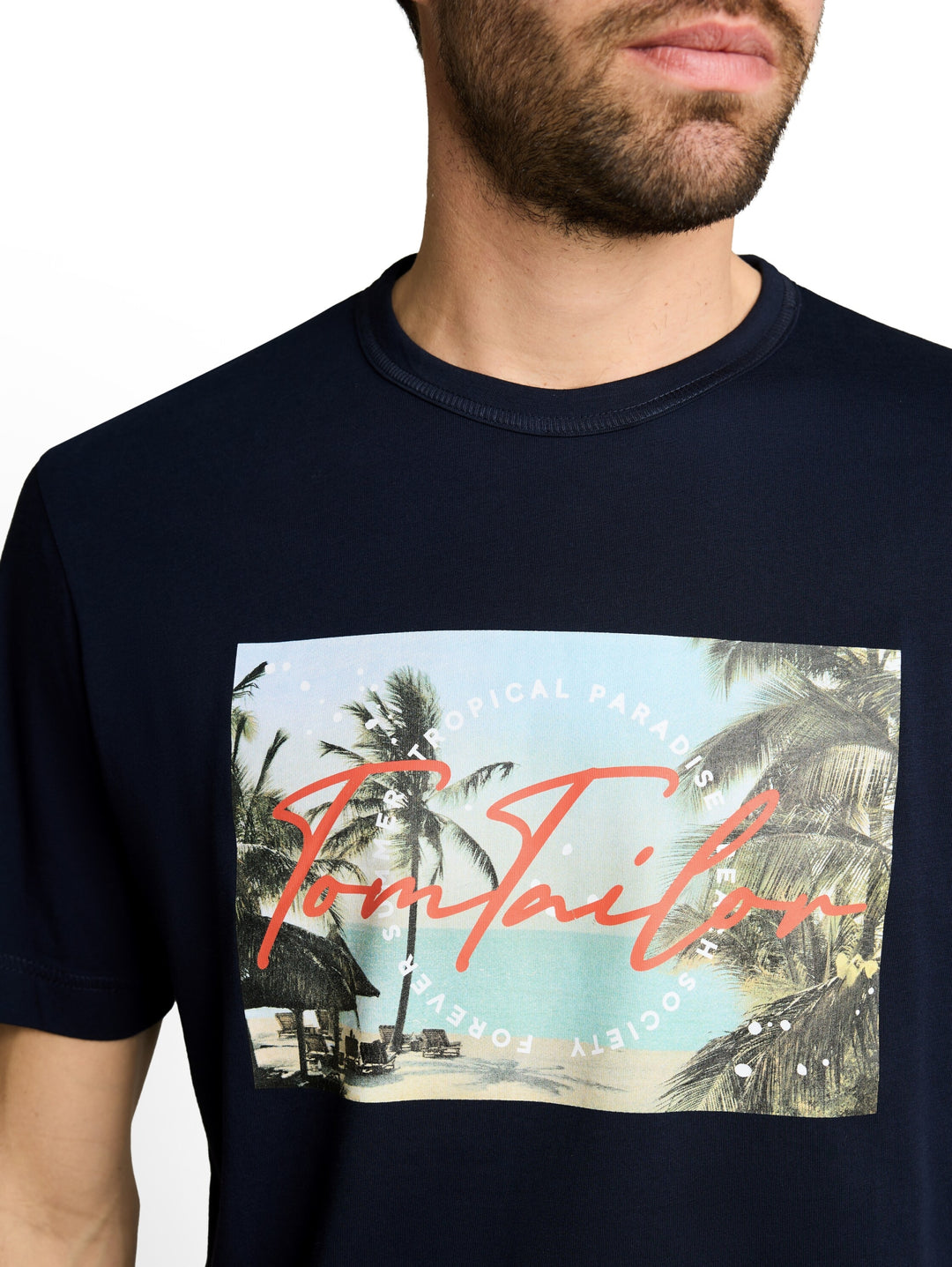photoprint t-shirt, sky captain blue 10668 Bild 6
