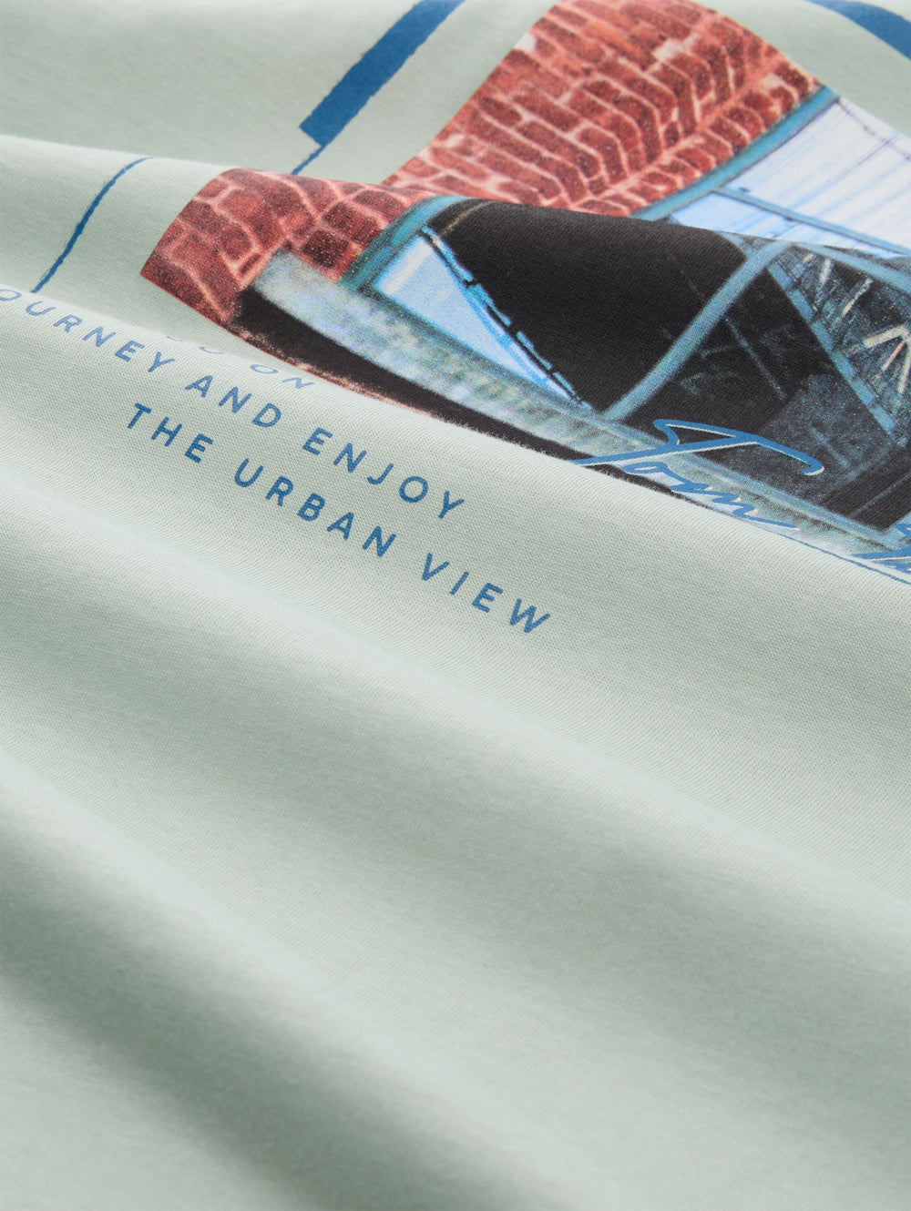 photoprint t-shirt, soft greyish green 12792 Bild 2