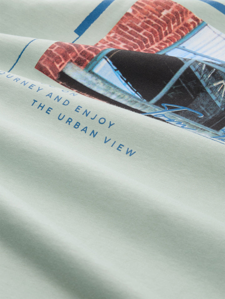 photoprint t-shirt, soft greyish green 12792 Bild 2