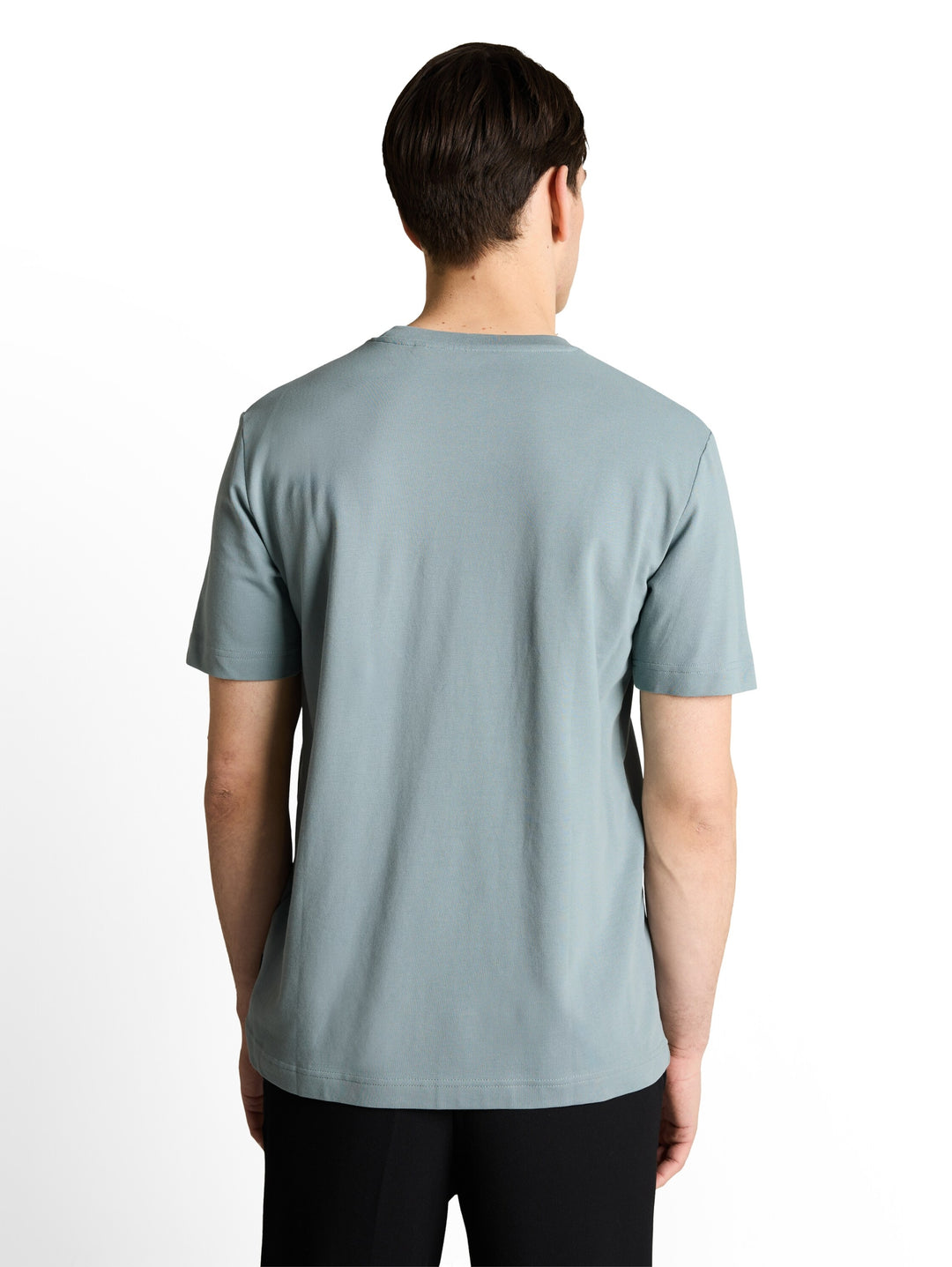 piqué t-shirt, grey mint 27475 Bild 4