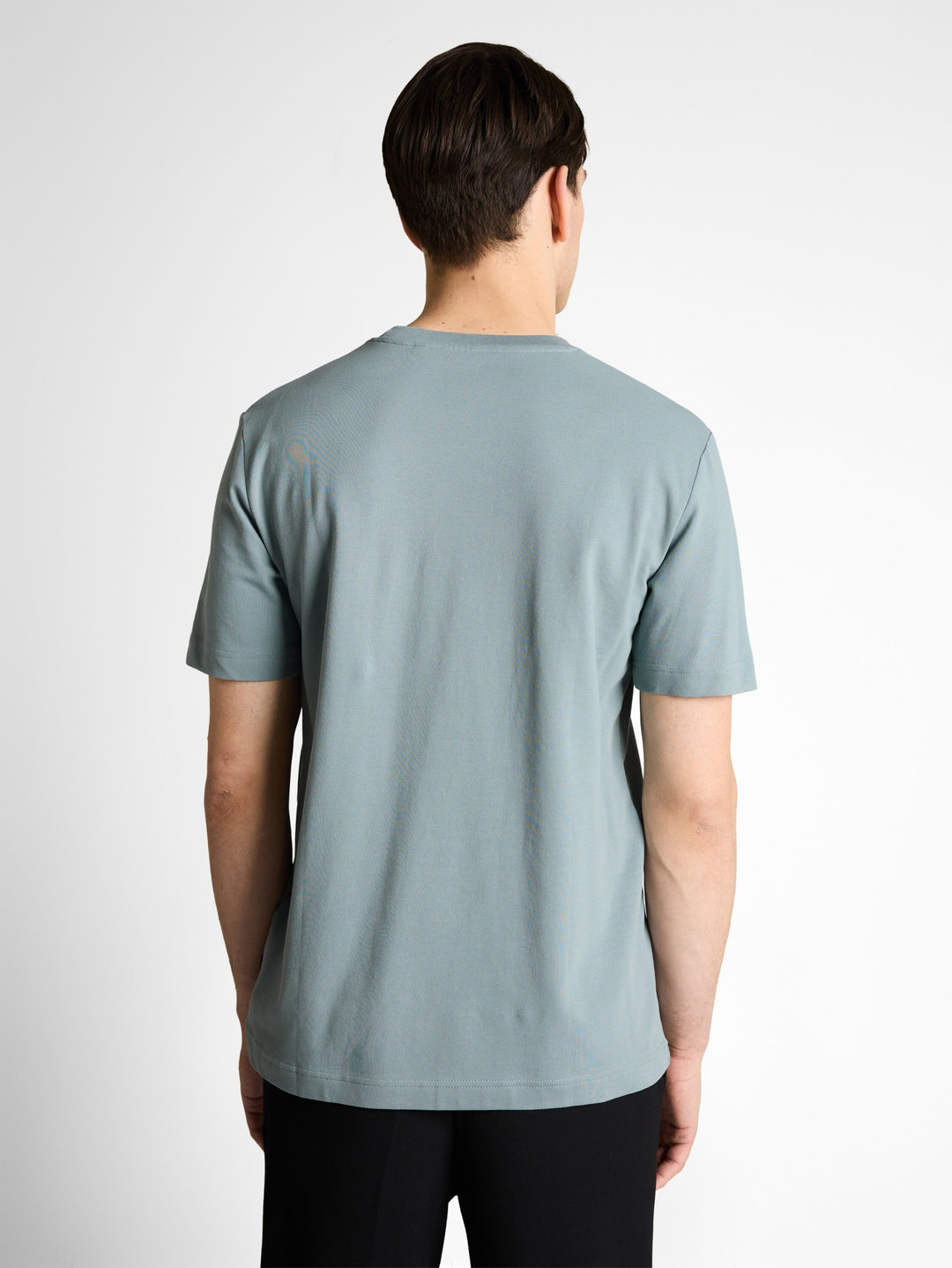 piqué t-shirt, grey mint 27475 Bild 4