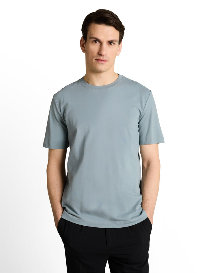 piqué t-shirt, grey mint 27475 Bild 5