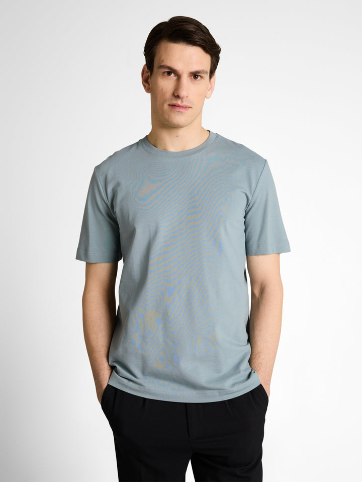 piqué t-shirt, grey mint 27475 Bild 5