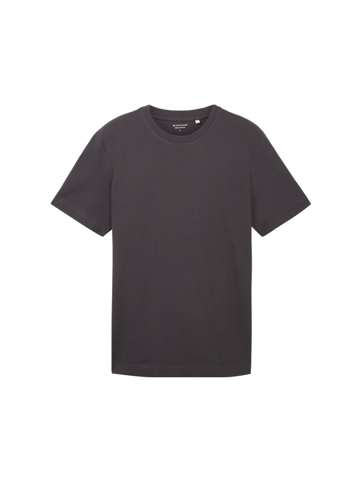 piqué t-shirt, Tarmac Grey 10899 Bild 1