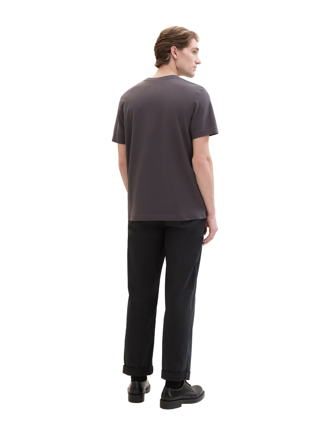 piqué t-shirt, Tarmac Grey 10899 Bild 5