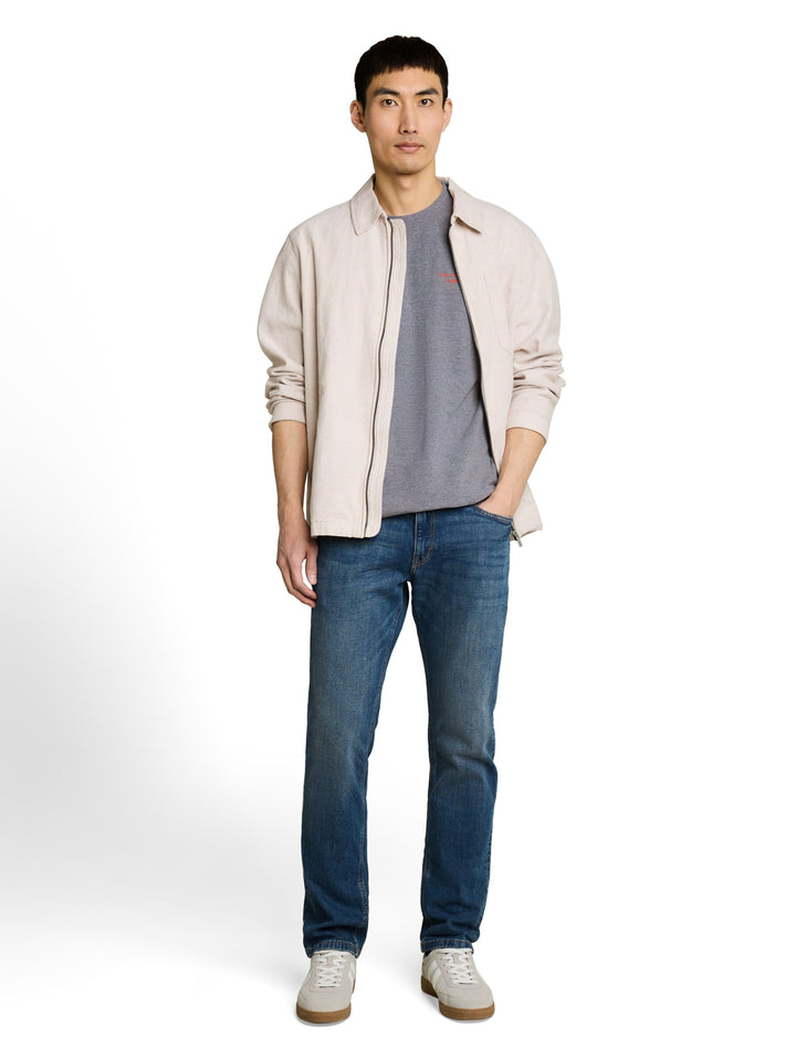 pique t-shirt, sky captain blue 10668 Bild 3