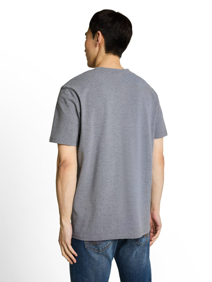 pique t-shirt, sky captain blue 10668 Bild 4