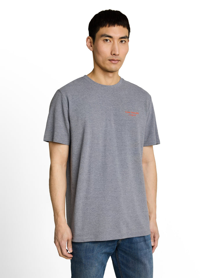 pique t-shirt, sky captain blue 10668 Bild 5