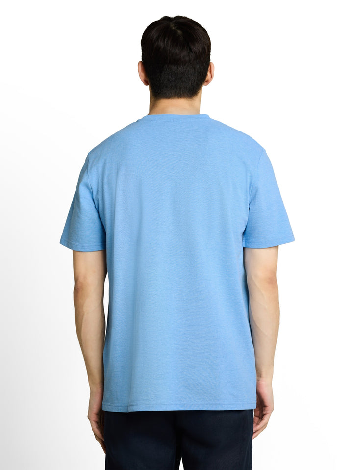 pique t-shirt, surf blue 40139 Bild 4