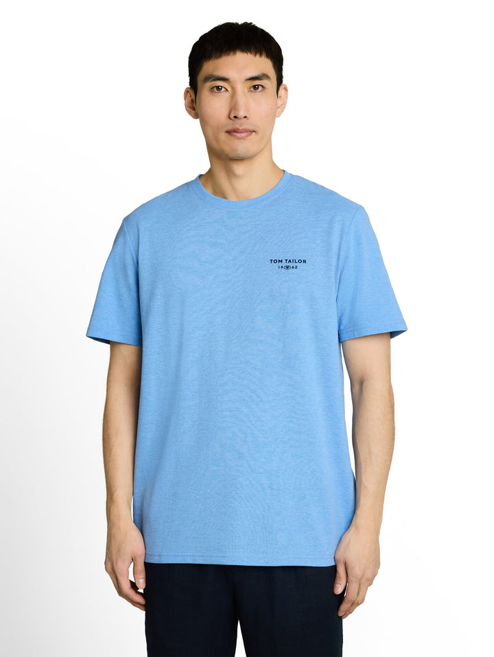 pique t-shirt, surf blue 40139 Bild 6