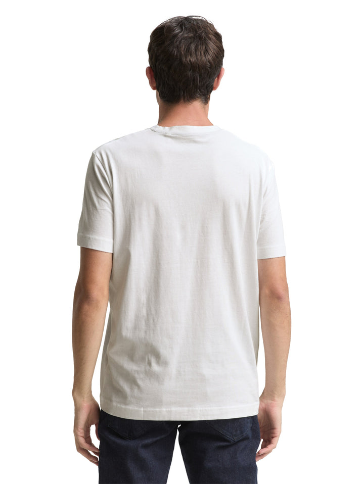 printed crewneck t-shirt, White 20000 Bild 4