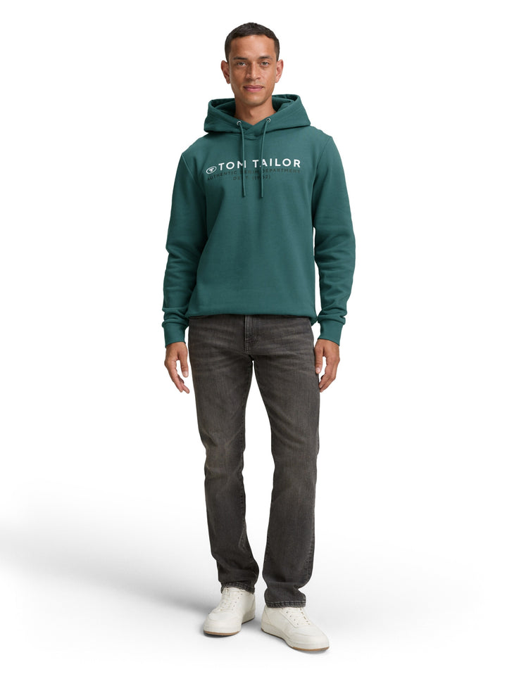 printed hoodie, Jasper Green 14171 Bild 9