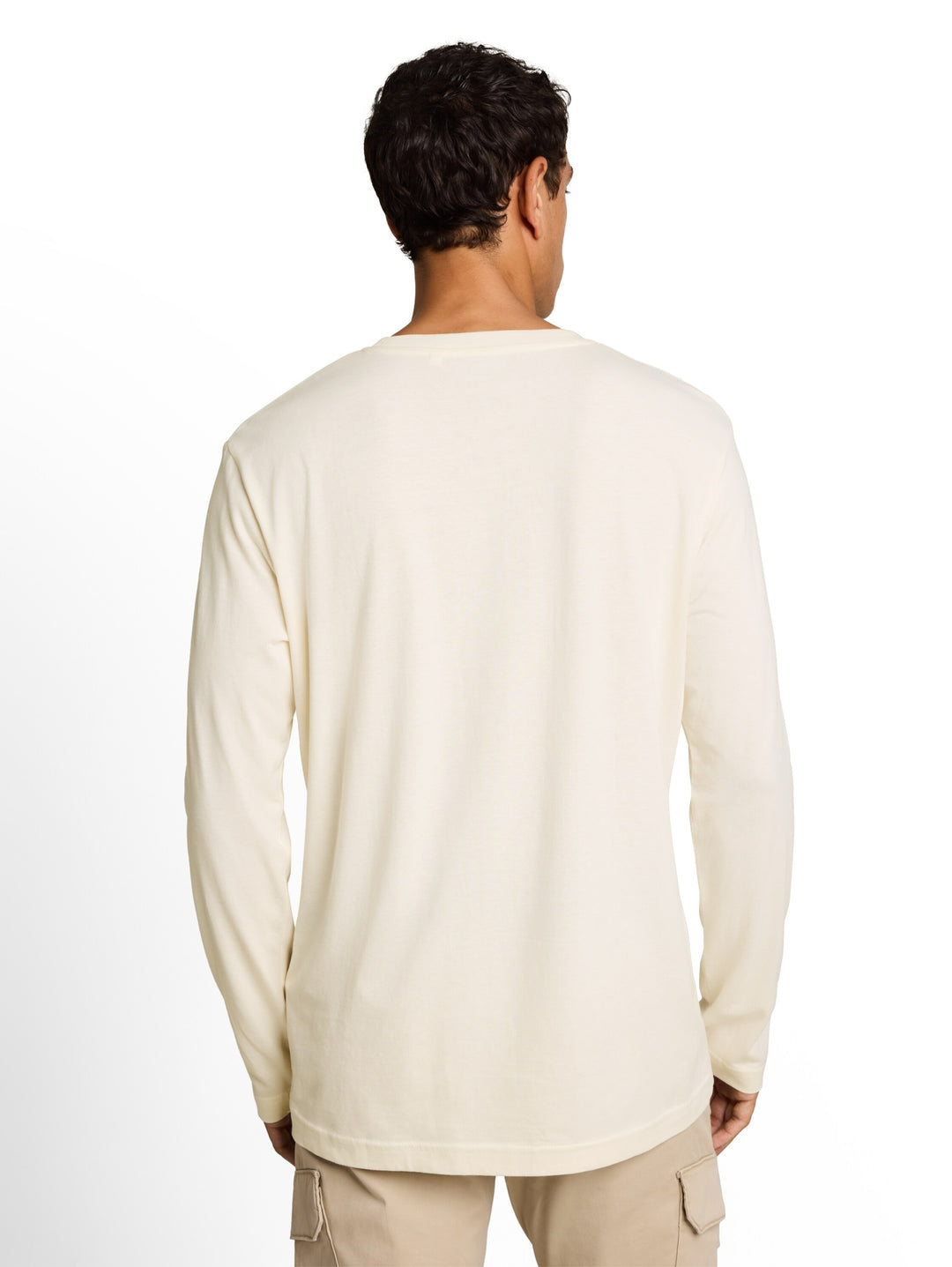 printed longsleeve, Gardenia White 10348 Bild 8