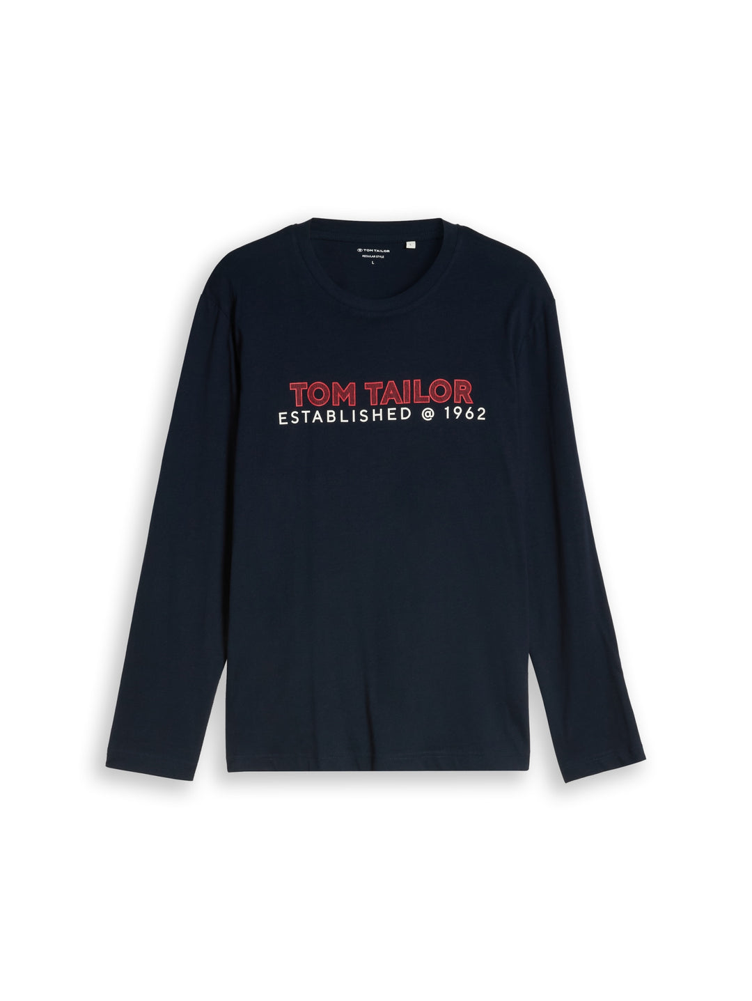 printed longsleeve, sky captain blue 10668 Bild 1