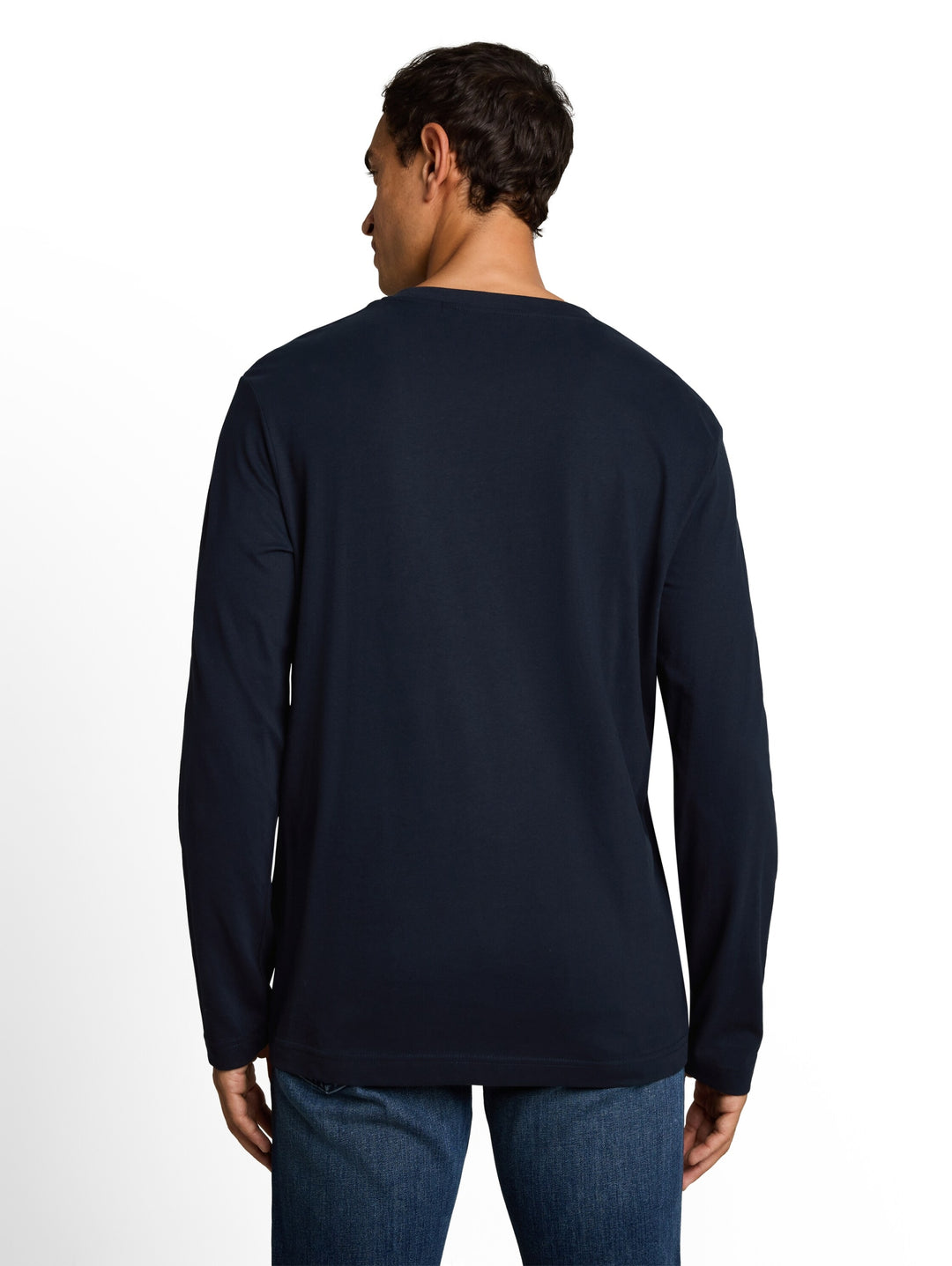 printed longsleeve, sky captain blue 10668 Bild 4