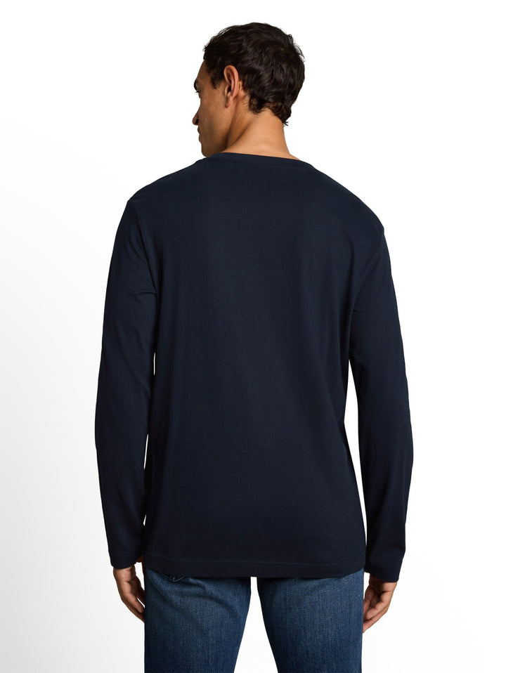 printed longsleeve, sky captain blue 10668 Bild 4