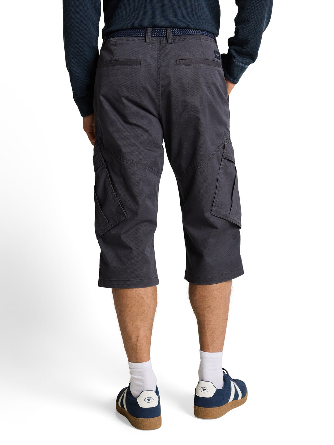 printed max overknee, grey mini weave print 39606 Bild 4