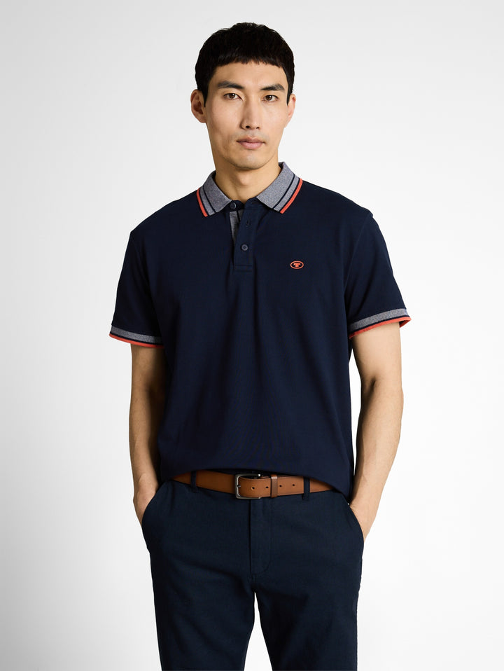 printed polo, sky captain blue 10668 Bild 5
