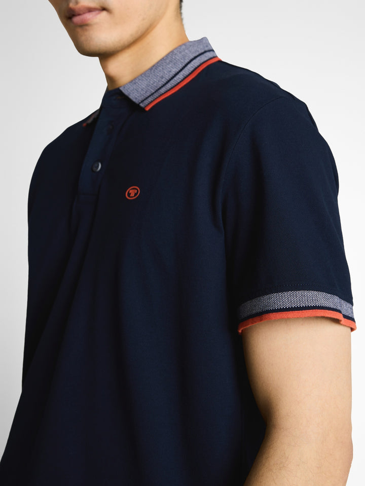printed polo, sky captain blue 10668 Bild 6