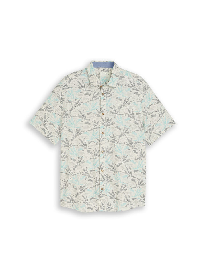 printed shirt, off white navy palm design 39713 Bild 7