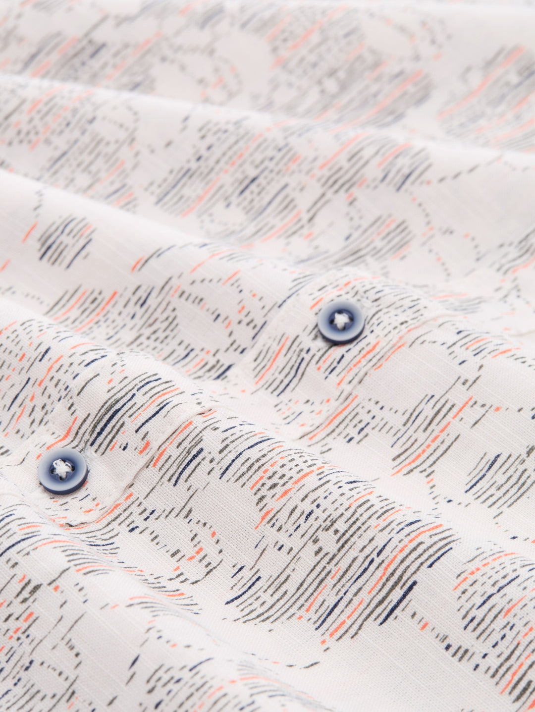 printed slubyarn shirt, off white irregular design 40191 Bild 2