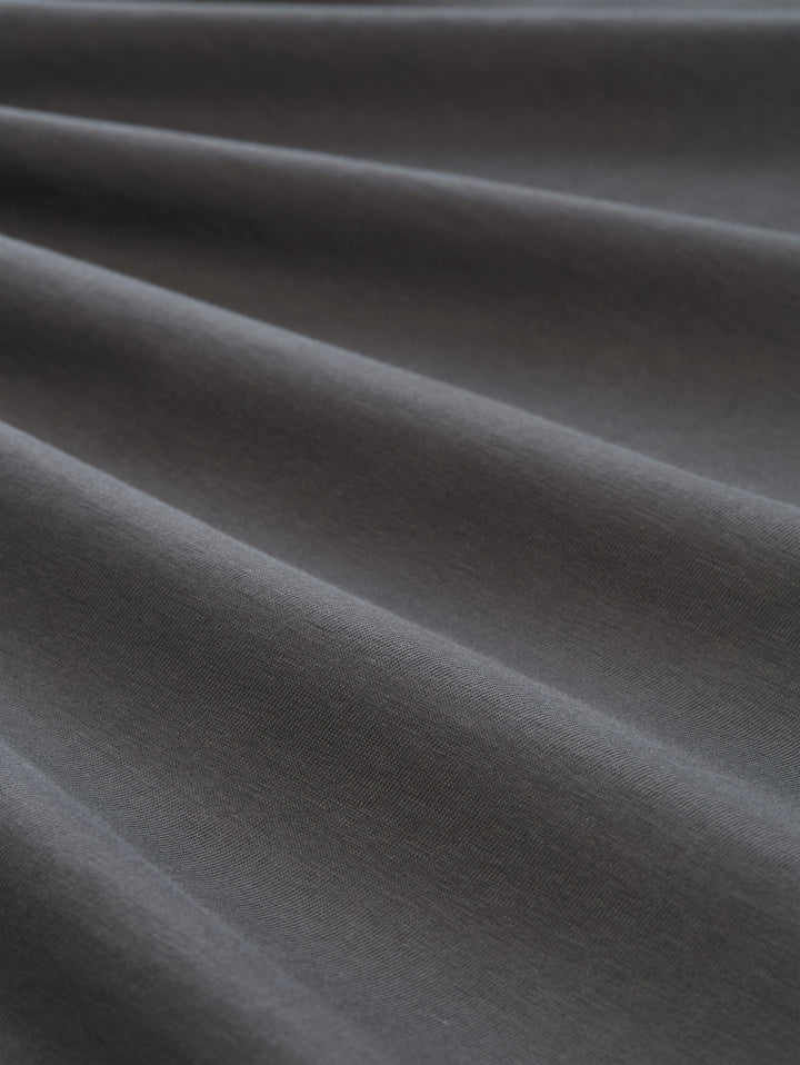 printed stand-up collar polo, Tarmac Grey 10899 Bild 2