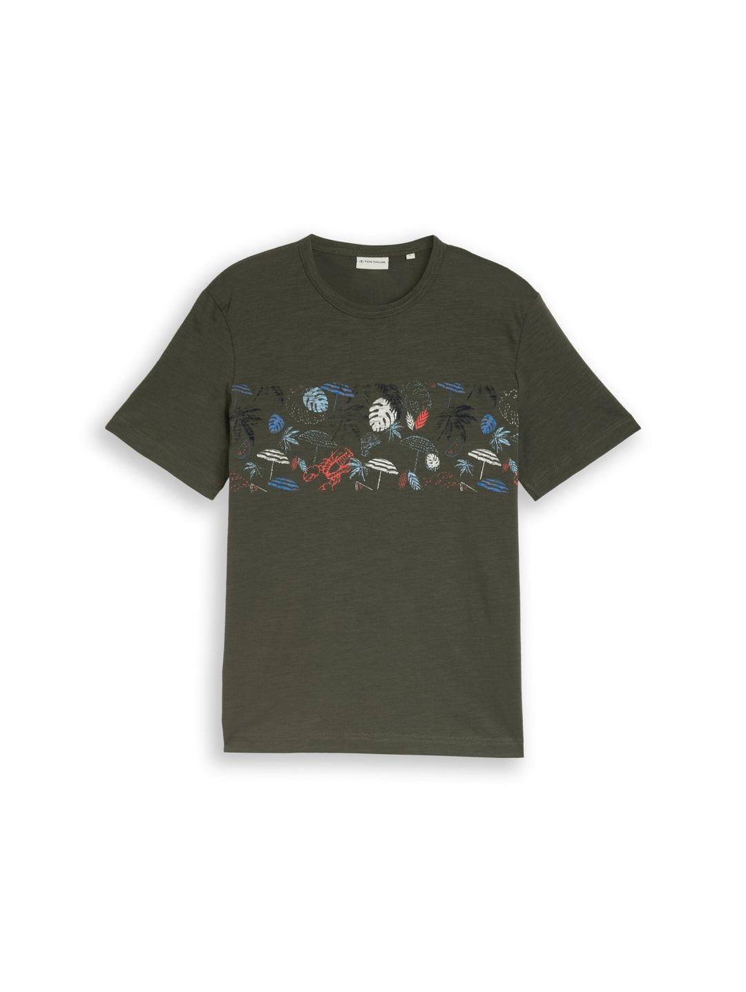printed  t-shirt, deep leaf green 26543 Bild 1