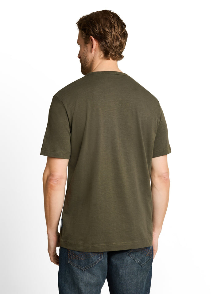 printed  t-shirt, deep leaf green 26543 Bild 4