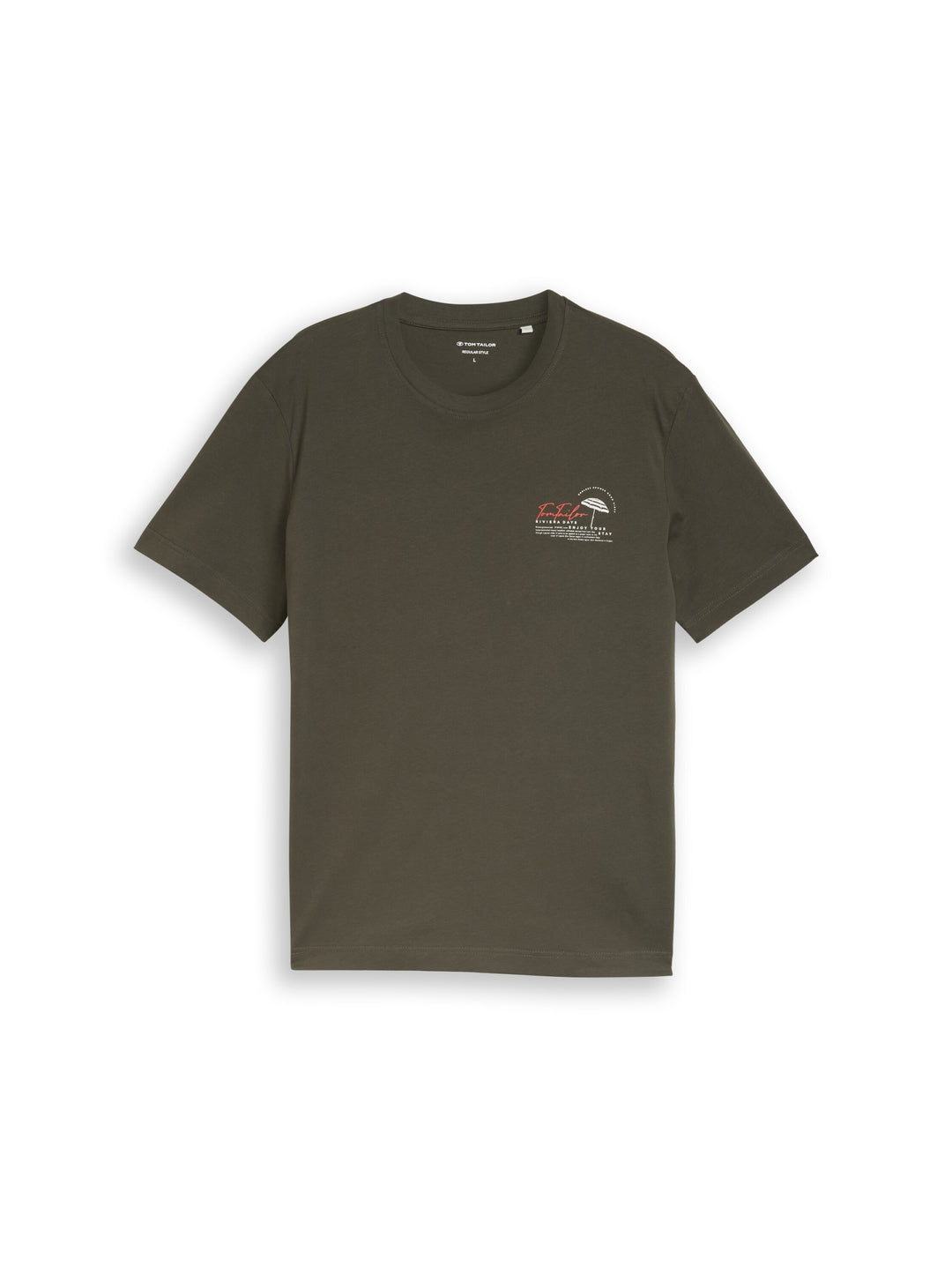 printed t-shirt, deep leaf green 26543 Bild 1