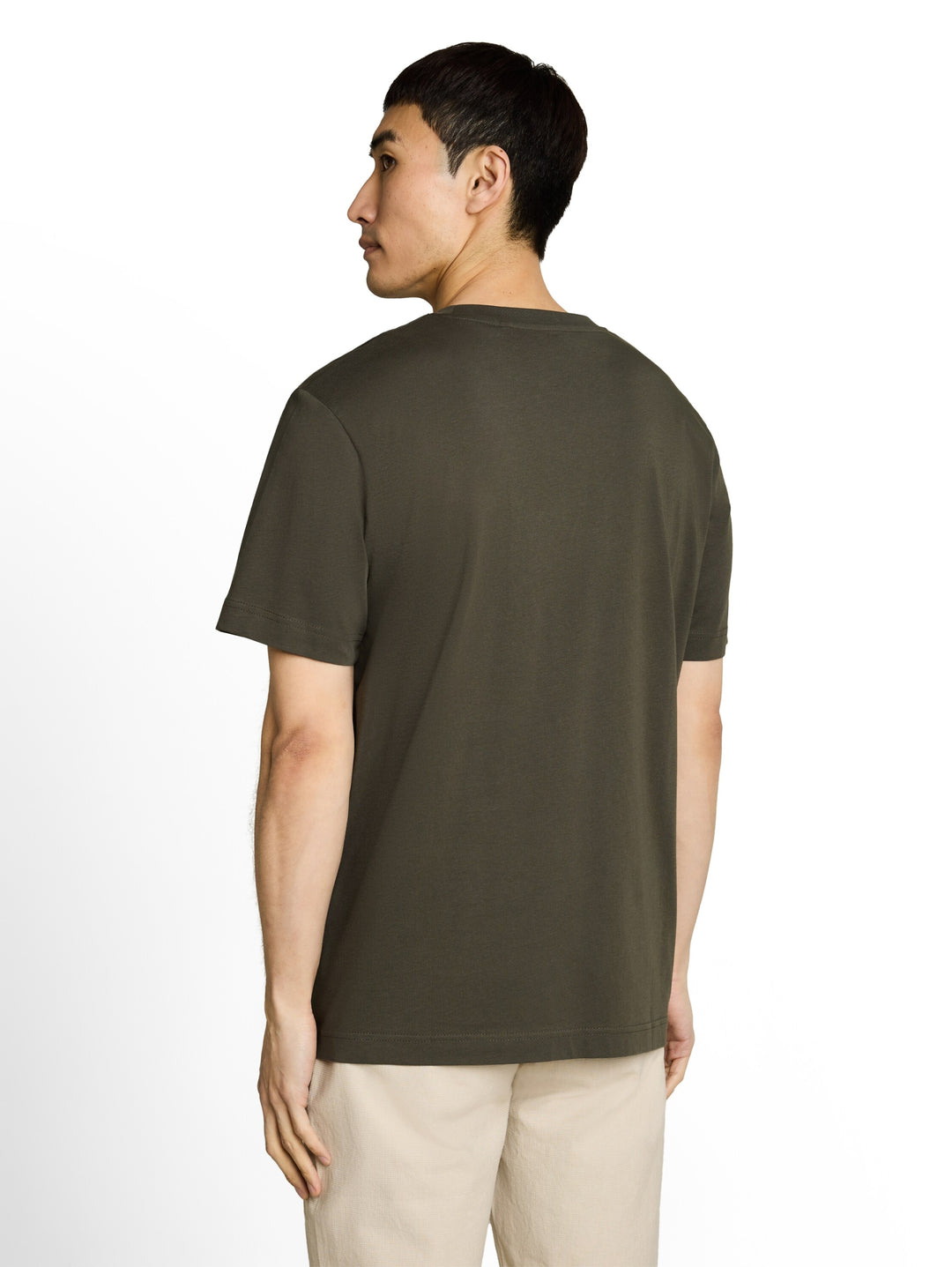 printed t-shirt, deep leaf green 26543 Bild 4