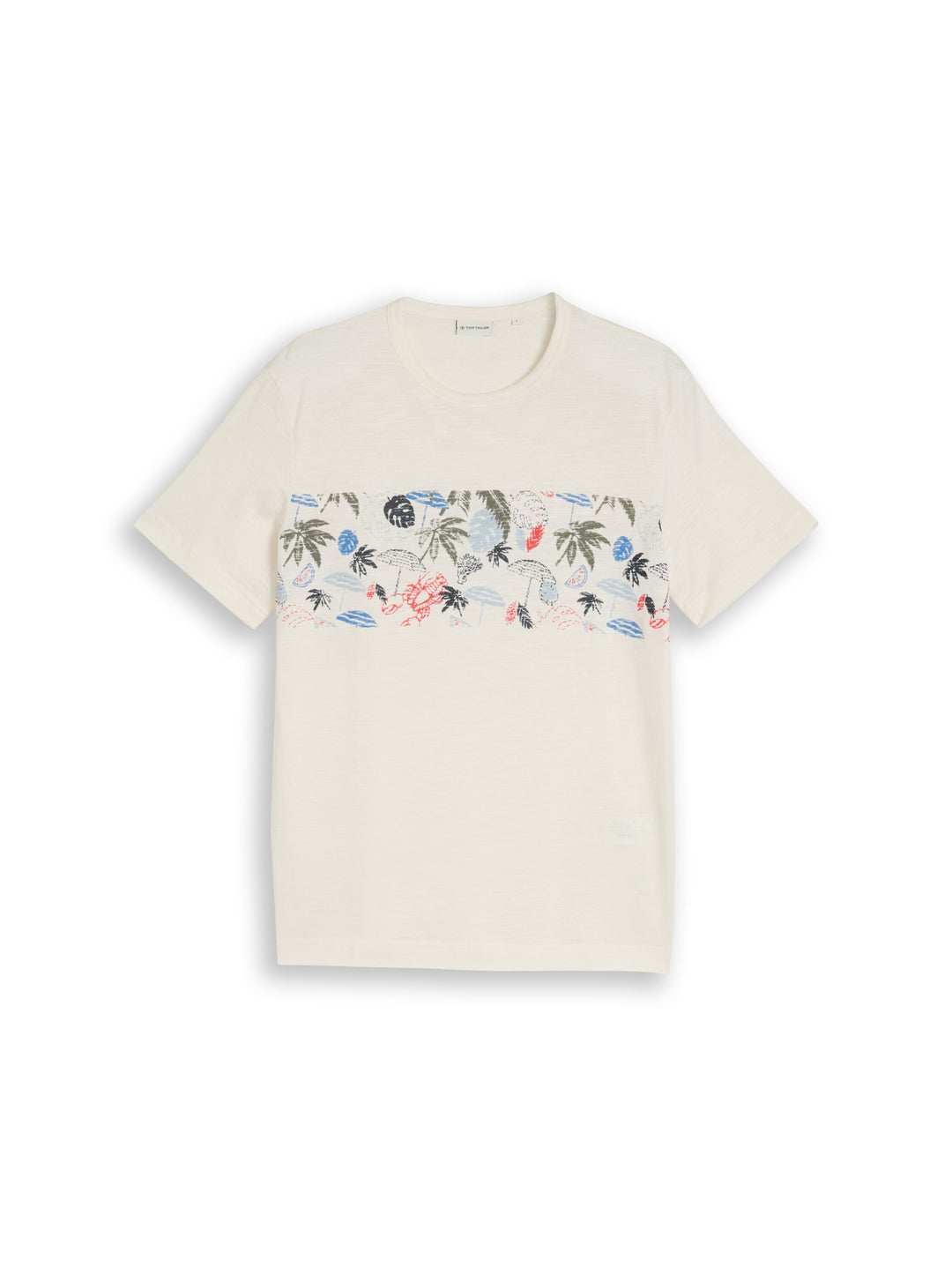 printed  t-shirt, Gardenia White 10348 Bild 1