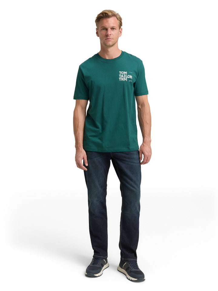 printed t-shirt, Jasper Green 14171 Bild 3