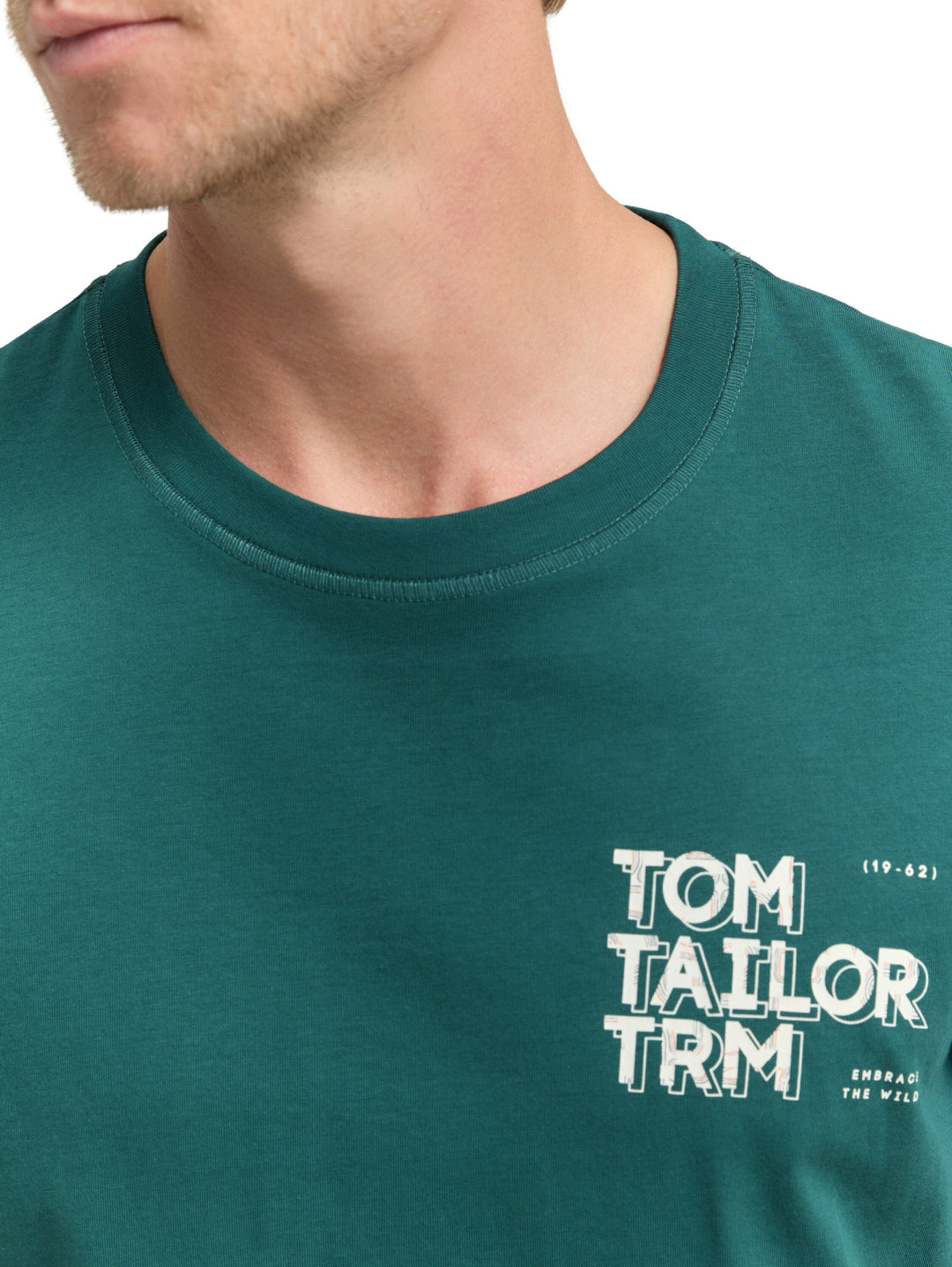 printed t-shirt, Jasper Green 14171 Bild 5